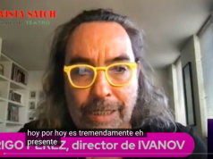 Rodrigo Pérez, director de Ivanov