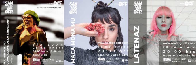 MÚSICA OFF SUMA ACTIVIDADES EN FESTIVAL STGO OFF