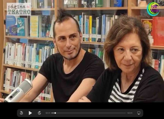 MARÍA ELENA DUVAUCHELLE, actriz. JESÚS URQUETA, director