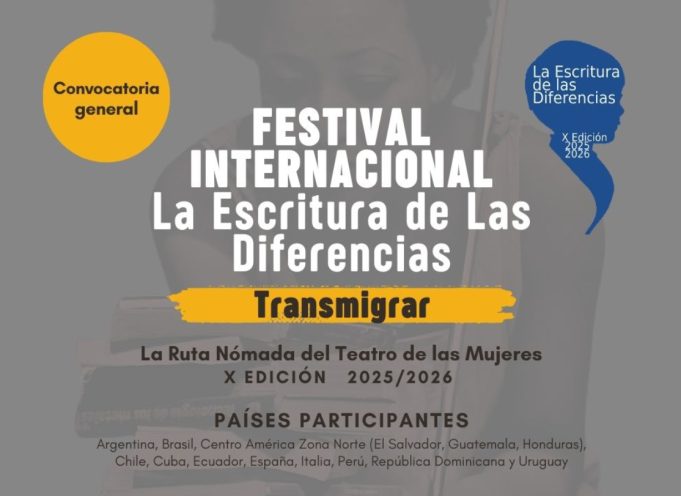 CONVOCATORIA A LA X EDICIÓN LA ESCRITURA DE LAS DIFERENCIAS