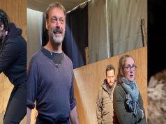 MIEMBROS DEL THÉÂTRE DU SOLEIL DICTAN TALLER EN DOJO TEATRAL