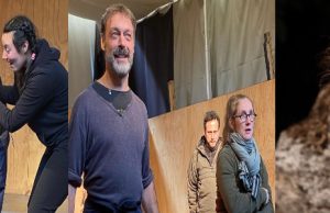 MIEMBROS DEL THÉÂTRE DU SOLEIL DICTAN TALLER EN DOJO TEATRAL