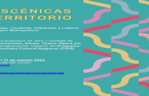 CONVOCATORIA ARTES ESCÉNICAS EN TU TERRITORIO
