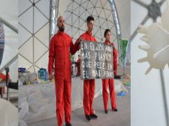 EL MAR HECHO BOLSA en RODAJE CALLEJERO