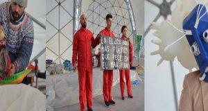 EL MAR HECHO BOLSA en RODAJE CALLEJERO