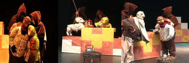 MARIONETAS CUENTAN LA HISTORIA DEL NIÑO DEL PLOMO