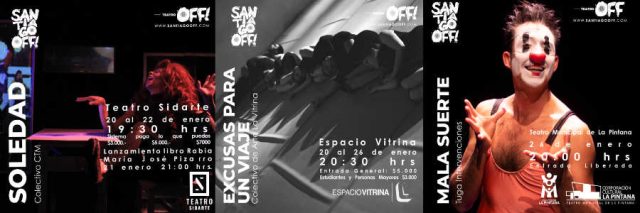 XII FESTIVAL SANTIAGO OFF 2023 ABRE CONVOCATORIA